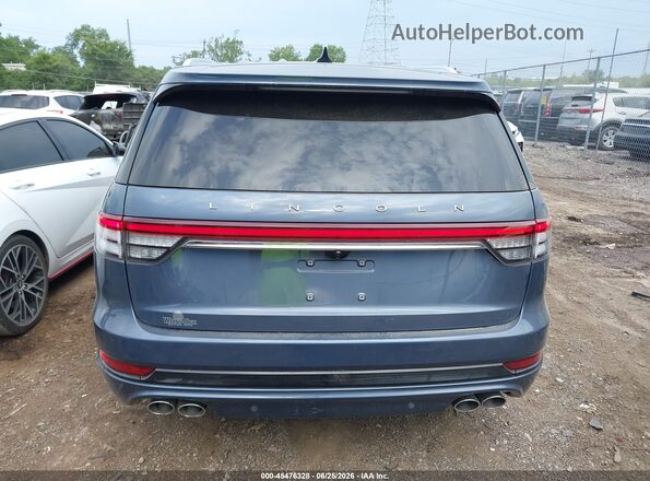 5LMYJ8XYXMNL00656 2021 LINCOLN AVIATOR Light Blue 