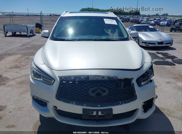 5N1AL0MM0GC501743 2016 INFINITI QX60 White Widok zestawu wskaźników