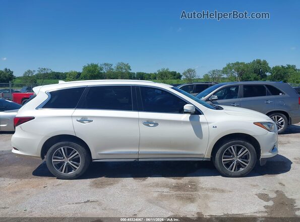 5N1AL0MM0GC501743 2016 INFINITI QX60 White Widok wnętrza z tyłu