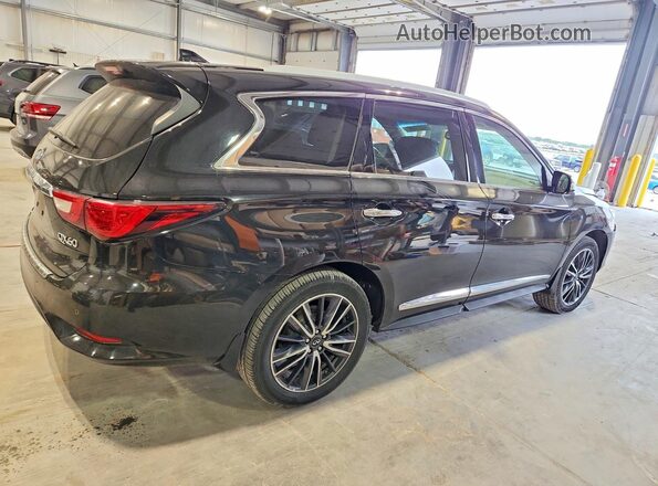 5N1AL0MM0GC517151 2016 INFINITI QX60 Black Задня права чверть