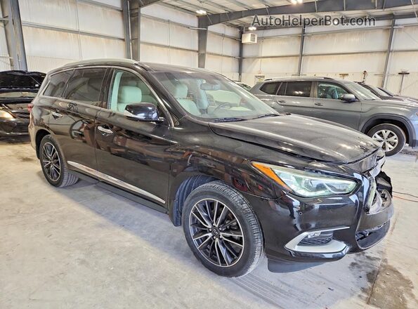 5N1AL0MM0GC517151 2016 INFINITI QX60 Black Передня права чверть