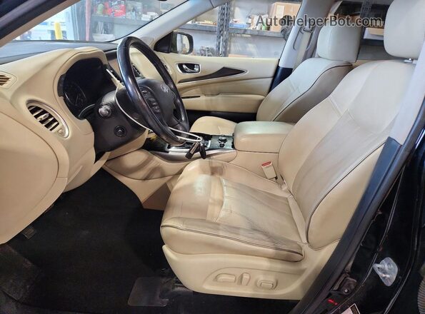 5N1AL0MM0GC517151 2016 INFINITI QX60 Black Вид салону спереду