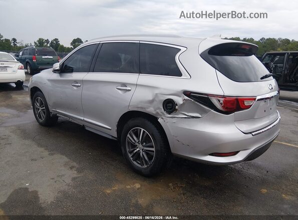 5N1AL0MM1GC508474 2016 INFINITI QX60 Серебряный Задняя левая четверть