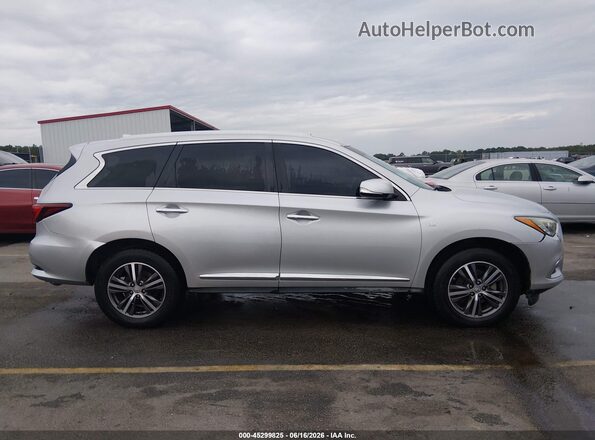 5N1AL0MM1GC508474 2016 INFINITI QX60 Серебряный Вид задней части салона