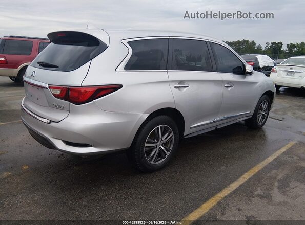 5N1AL0MM1GC508474 2016 INFINITI QX60 Серебряный Задняя правая четверть