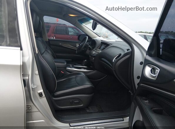 5N1AL0MM1GC508474 2016 INFINITI QX60 Серебряный Вид салона спереди