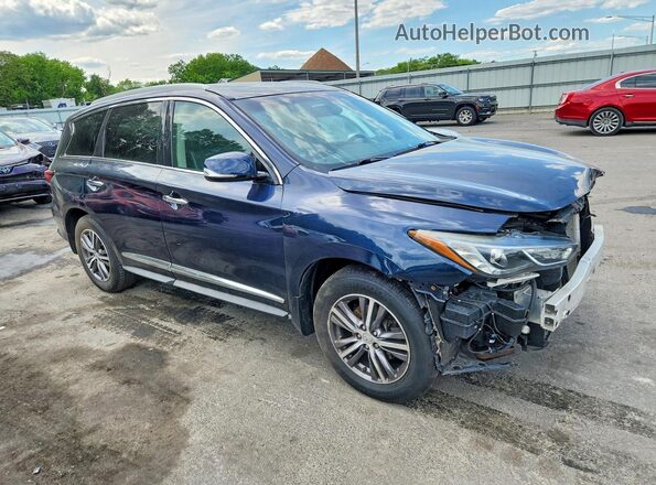 5N1AL0MM1GC515862 2016 INFINITI QX60 Blue Առջևի աջ