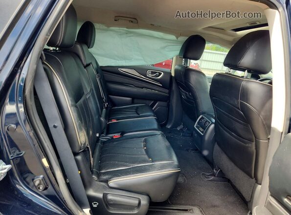 5N1AL0MM1GC515862 2016 INFINITI QX60 Blue Սալոնի հետևի տեսք