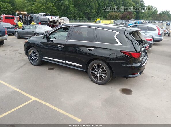 5N1AL0MM1GC531169 2016 INFINITI QX60 Black Trasero izquierdo
