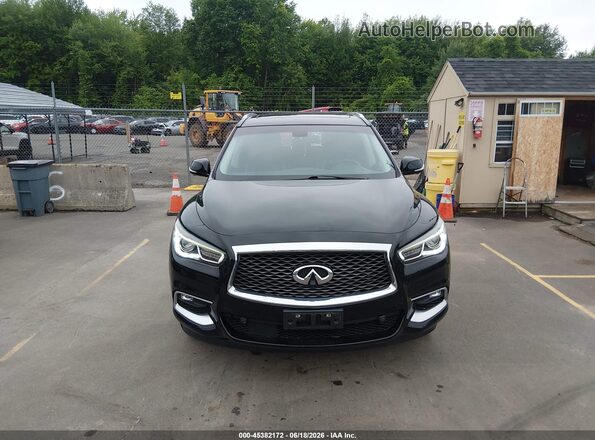 5N1AL0MM1GC531169 2016 INFINITI QX60 Black Vista del cuadro de instrumentos