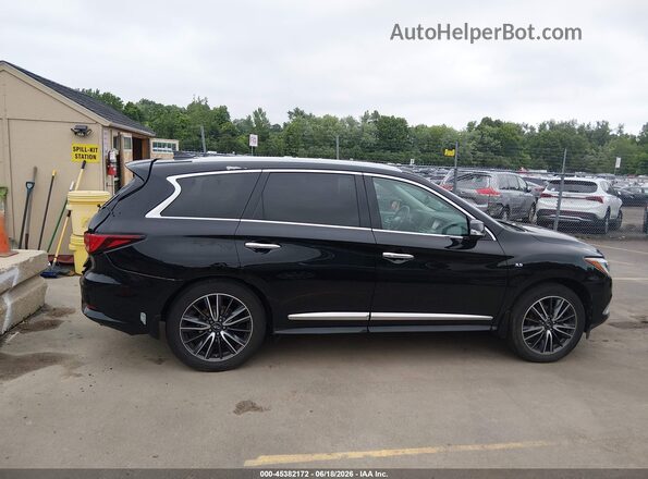 5N1AL0MM1GC531169 2016 INFINITI QX60 Black Vista interior trasera