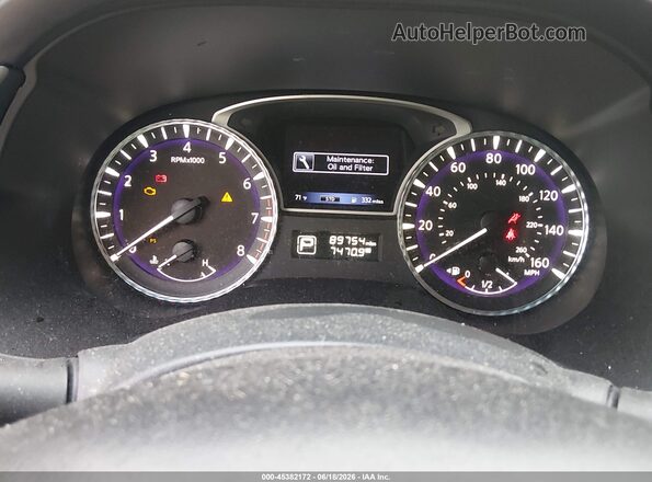 5N1AL0MM1GC531169 2016 INFINITI QX60 Black Vista de los asientos traseros