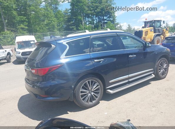 5N1AL0MM2GC531438 2016 INFINITI QX60 Dark Blue Задня права чверть