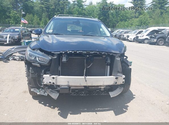 5N1AL0MM2GC531438 2016 INFINITI QX60 Dark Blue Вид задньої частини салону