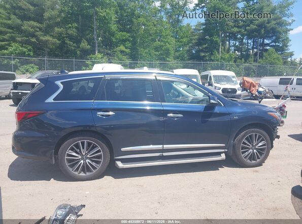 5N1AL0MM2GC531438 2016 INFINITI QX60 Dark Blue Панорамний вид салону 360°