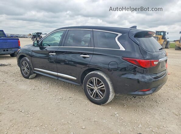 5N1AL0MM4GC513300 2016 INFINITI QX60 Black უკანა მარცხენა
