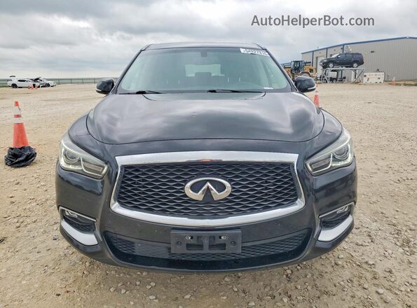5N1AL0MM4GC513300 2016 INFINITI QX60 Black წინა ხედი