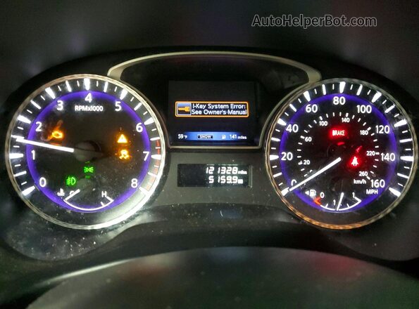 5N1AL0MM4GC517184 2016 INFINITI QX60 White Սարքավորումների վահանակի տեսք