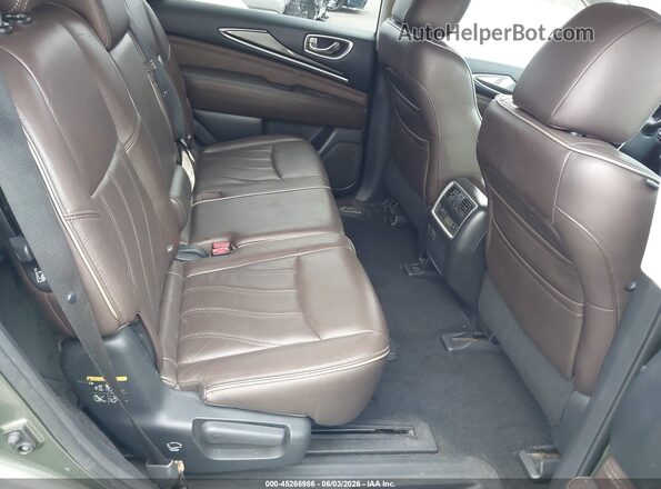 5N1AL0MM4GC525687 2016 INFINITI QX60 Green VIN კოდის სტიკერის ხედი