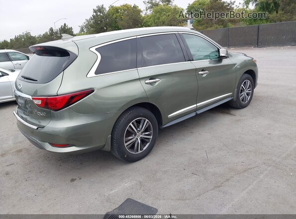5N1AL0MM4GC525687 2016 INFINITI QX60 Green უკანა მარჯვენა