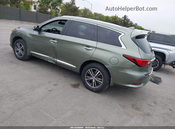 5N1AL0MM4GC525687 2016 INFINITI QX60 Green უკანა მარცხენა