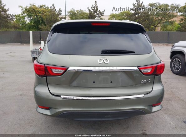 5N1AL0MM4GC525687 2016 INFINITI QX60 Green 