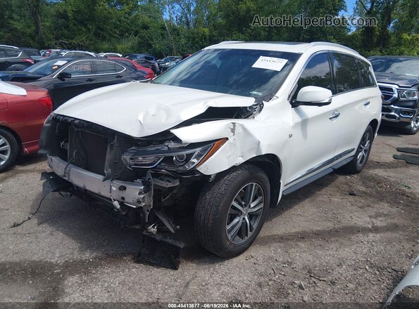 5N1AL0MM4GC529870 2016 INFINITI QX60 White Vista tres cuartos delantera izquierda