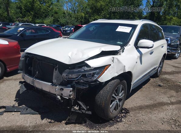 5N1AL0MM4GC529870 2016 INFINITI QX60 White Vista frontal