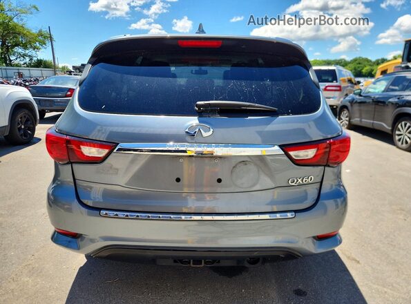 5N1AL0MM5GC516643 2016 INFINITI QX60 Silver Rear view