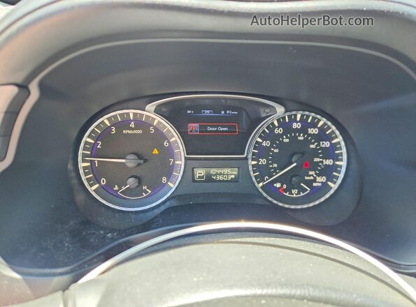 5N1AL0MM5GC516643 2016 INFINITI QX60 Silver Instrument cluster view