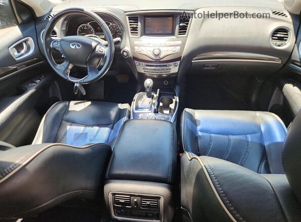 5N1AL0MM5GC516643 2016 INFINITI QX60 Silver Dashboard view
