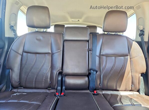 5N1AL0MM5GC529716 2016 INFINITI QX60 Белый Вид задних сидений