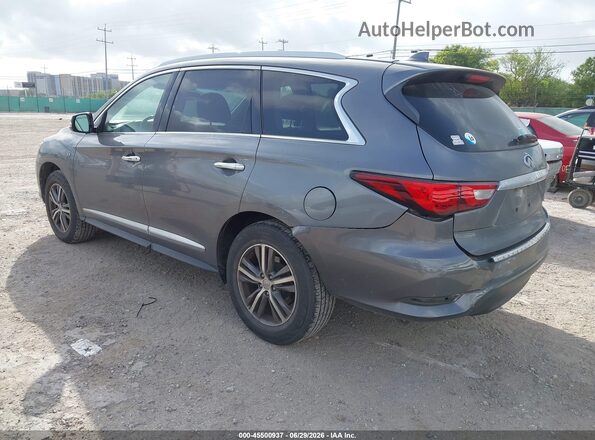 5N1AL0MM6GC517753 2016 INFINITI QX60 Gray Tył lewy