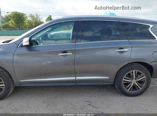 5N1AL0MM6GC517753 2016 INFINITI QX60 Gray Widok wnętrza 360 stopni
