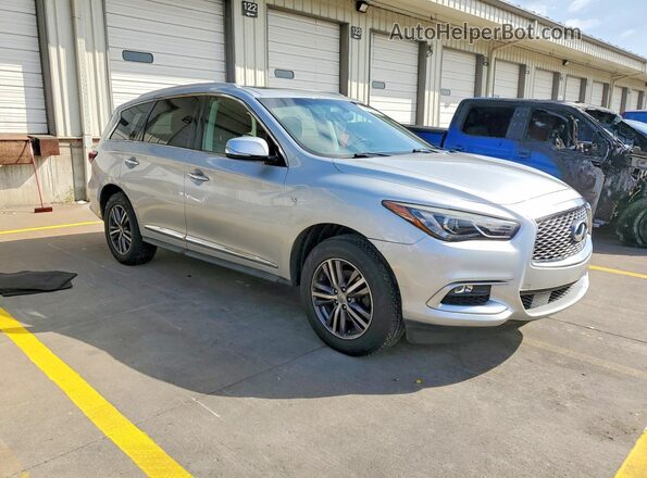 5N1AL0MM7GC509385 2016 INFINITI QX60 Серебряный Передняя правая четверть