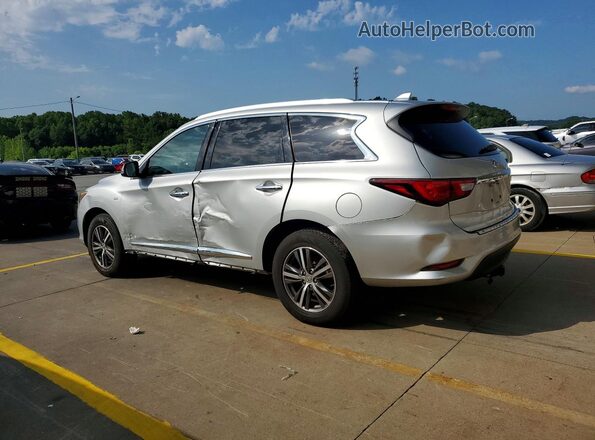 5N1AL0MM7GC509385 2016 INFINITI QX60 Серебряный Задняя левая четверть