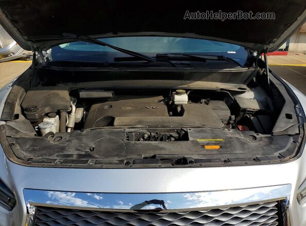 5N1AL0MM7GC509385 2016 INFINITI QX60 Серебряный Вид подкапотного пространства