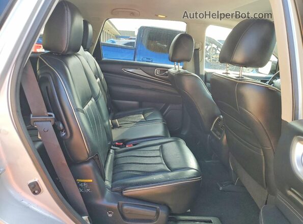 5N1AL0MM7GC509385 2016 INFINITI QX60 Серебряный Вид задней части салона