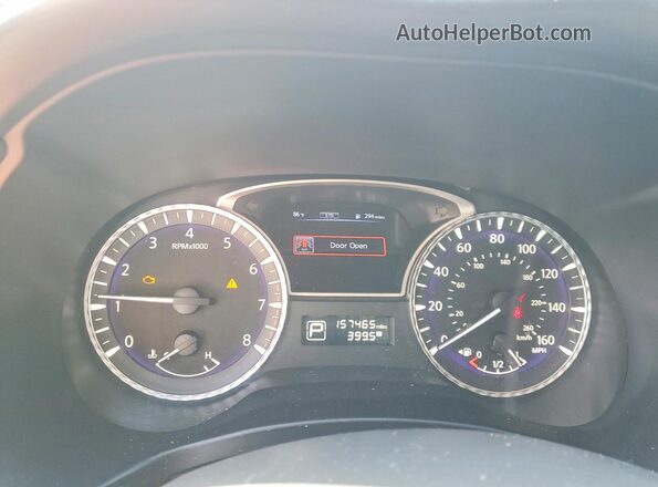 5N1AL0MM7GC509385 2016 INFINITI QX60 Серебряный Вид щитка приборов