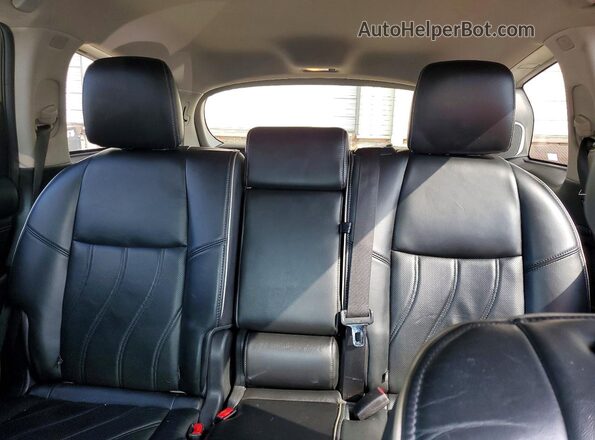 5N1AL0MM7GC509385 2016 INFINITI QX60 Серебряный Вид задних сидений