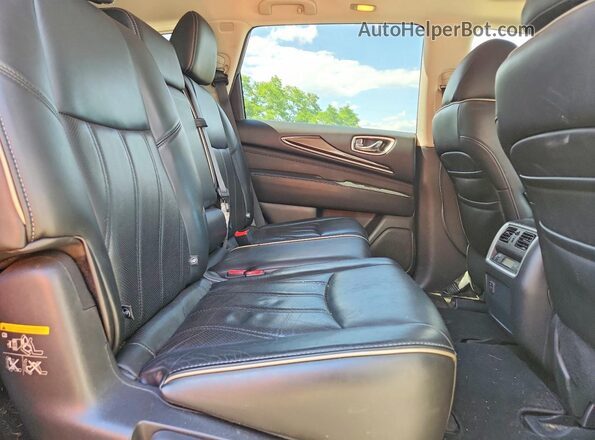 5N1AL0MM7GC513727 2016 INFINITI QX60 Белый Вид задней части салона