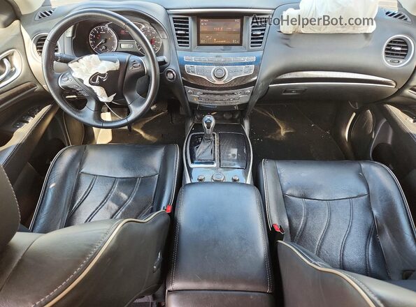 5N1AL0MM7GC513727 2016 INFINITI QX60 Белый Вид панели приборов