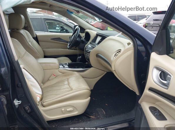 5N1AL0MM7GC516451 2016 INFINITI QX60 Dark Blue Սալոնի դիմացի տեսք
