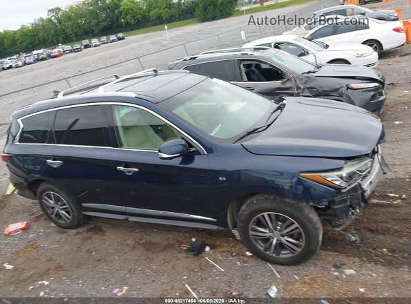 5N1AL0MM7GC516451 2016 INFINITI QX60 Dark Blue Սալոնի հետևի տեսք