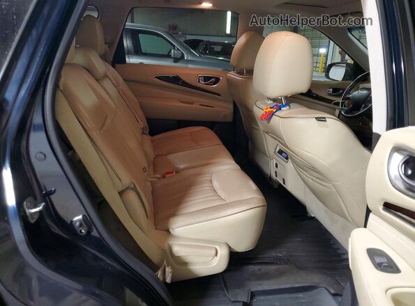 5N1AL0MM7GC519916 2016 INFINITI QX60 Blue უკანა სალონის ხედი