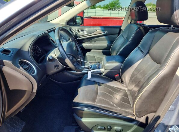 5N1AL0MM9GC509016 2016 INFINITI QX60 Silver წინა სალონის ხედი