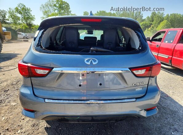 5N1AL0MM9GC509016 2016 INFINITI QX60 Silver უკანა ხედი