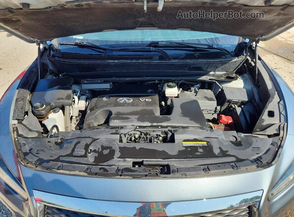 5N1AL0MM9GC509016 2016 INFINITI QX60 Silver ძრავის განყოფილების ხედი