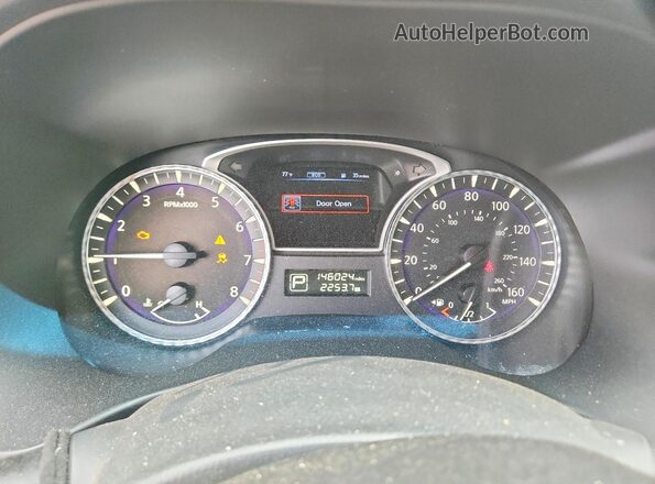 5N1AL0MM9GC513762 2016 INFINITI QX60 Blue Vista del cuadro de instrumentos