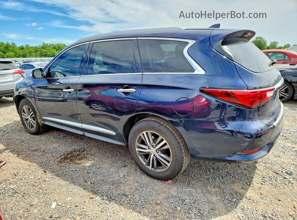 5N1AL0MM9GC513762 2016 INFINITI QX60 Blue Trasero izquierdo